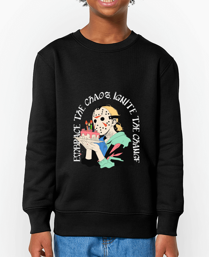 Sweat-shirt enfant vendredi 13 motivation by Jason Par  Frama