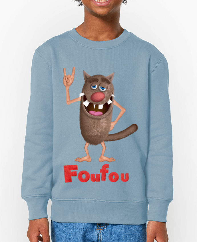 Sweat-shirt enfant Foufou Super Star Par  Foufou Channel
