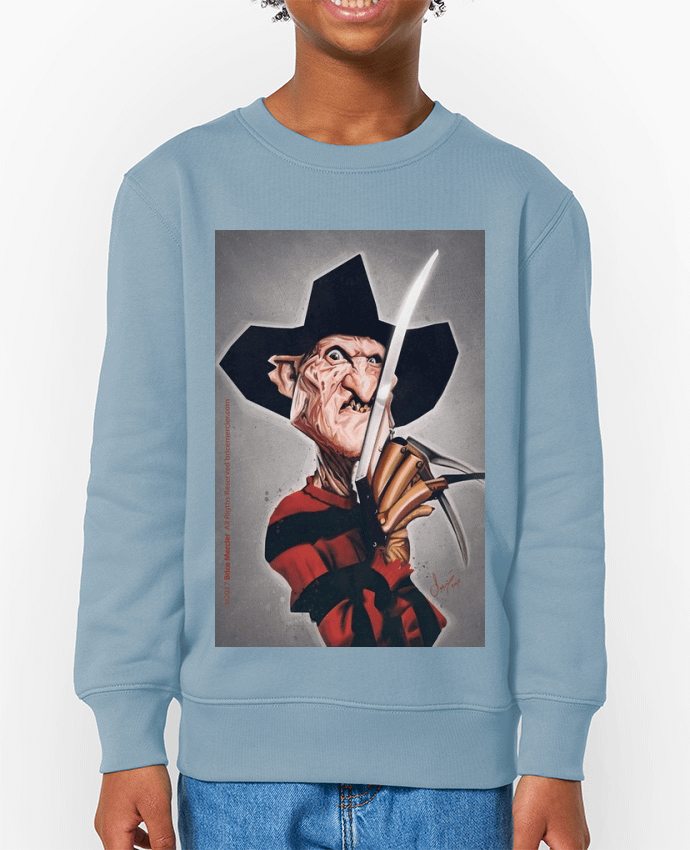 Sweat-shirt enfant Caricature de Freddy Par  White Tiger 60