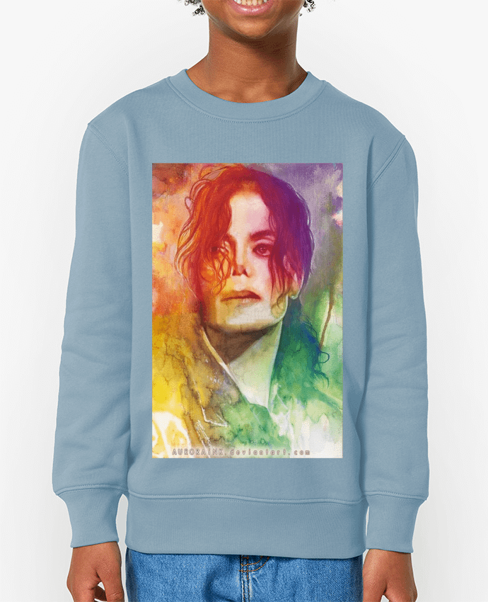 Sweat-shirt enfant Dessin de Michael Jackson Par  White Tiger 60