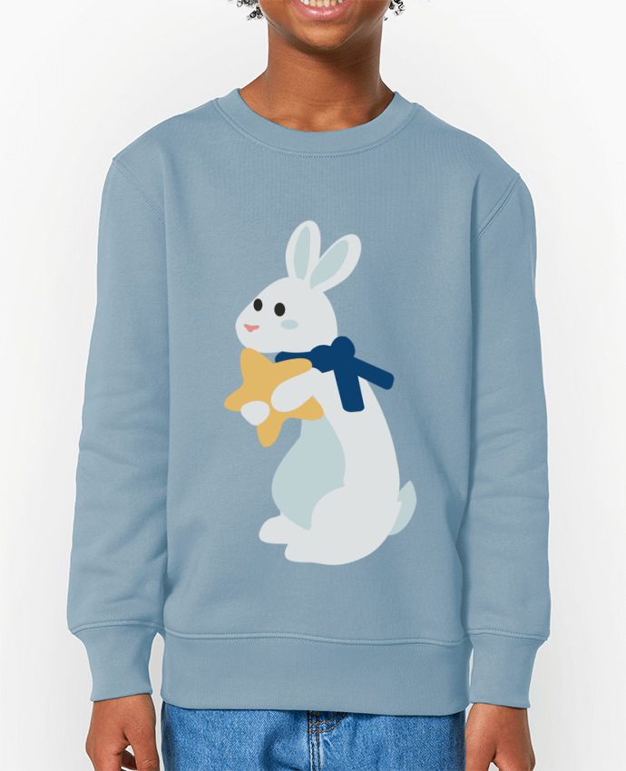 Sweat-shirt enfant Lapin de noel Par  Babu 