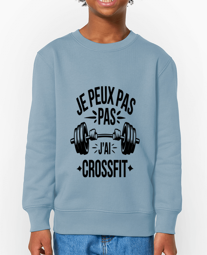 Sweat-shirt enfant je peux pas j'ai crossfit Par  bwilfy