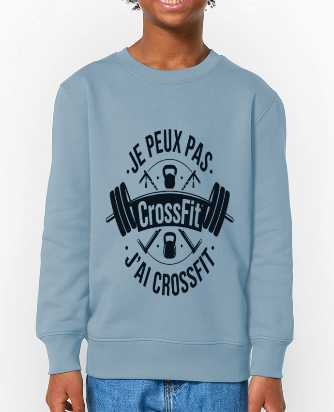 Sweat-shirt enfant je peux pas j ai crossfit Par  bwilfy