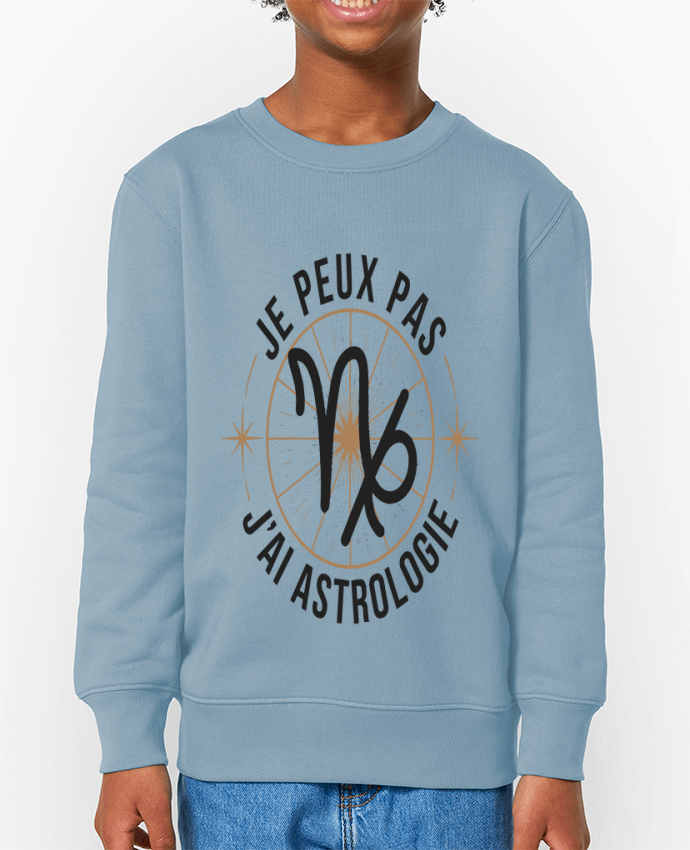 Sweat-shirt enfant je peux pas j'ai astrologie Par  bwilfy