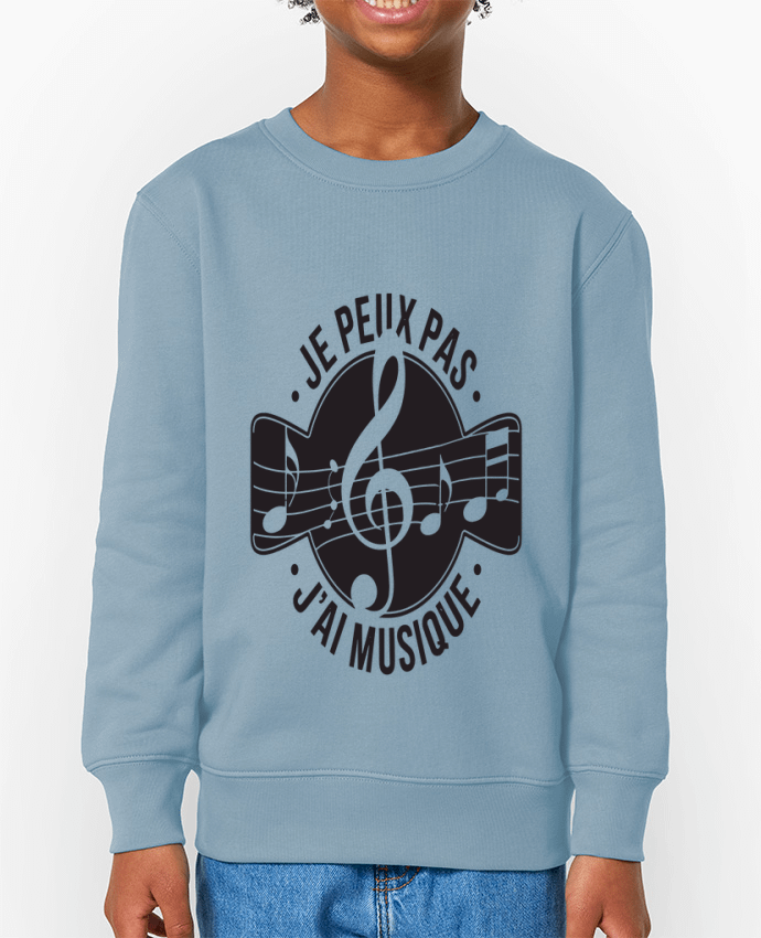 Sweat-shirt enfant je peux pas j'ai musique Par  bwilfy