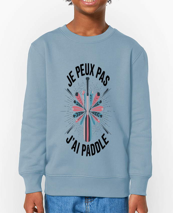 Sweat-shirt enfant je peux pas j'ai paddle Par  bwilfy
