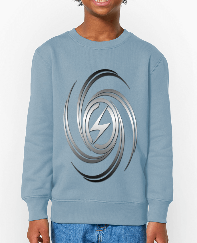 Sweat-shirt enfant fire metal 2 Par  @nonym@