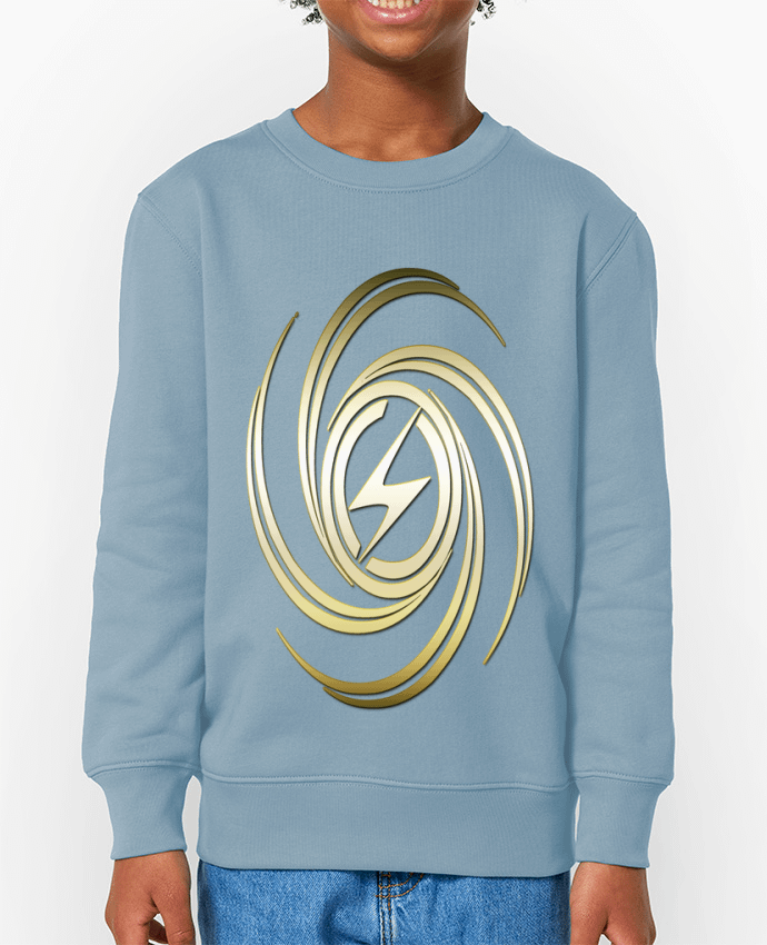 Sweat-shirt enfant fire gold Par  @nonym@