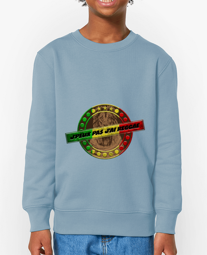 Sweat-shirt enfant j'peux pas j'ai reggae Par  logo graph