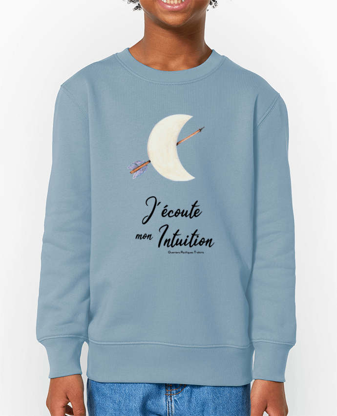 Sweat-shirt enfant Lune > Intuition Par  Guerriers Pacifiques