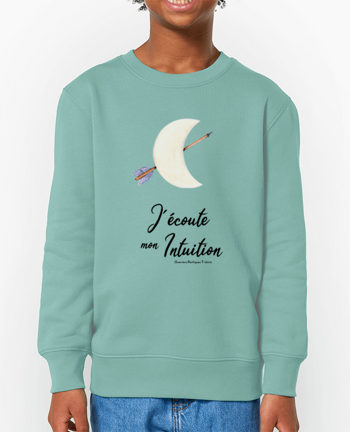 Sweat-shirt enfant Lune > Intuition Par  Guerriers Pacifiques