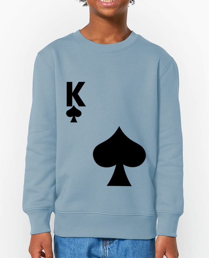 Sweat-shirt enfant Le Roi de trèfle - Idée cadeau Par  IPUAL - La Boutique