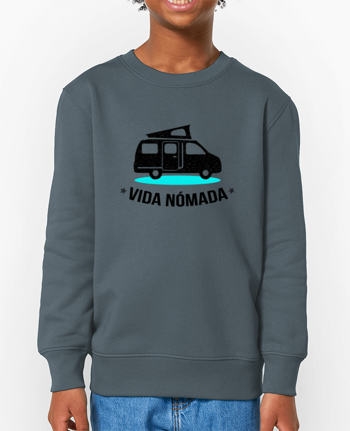 Sweat-shirt enfant Vida Nómada Vanlife Par  berth99