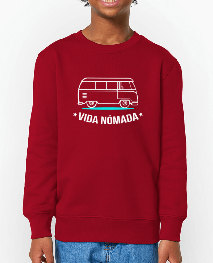 Sweat-shirt enfant Vida Nómada Vanlife Par  berth99