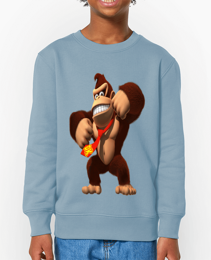 Sweat-shirt enfant Donkey Kong Par  Vince