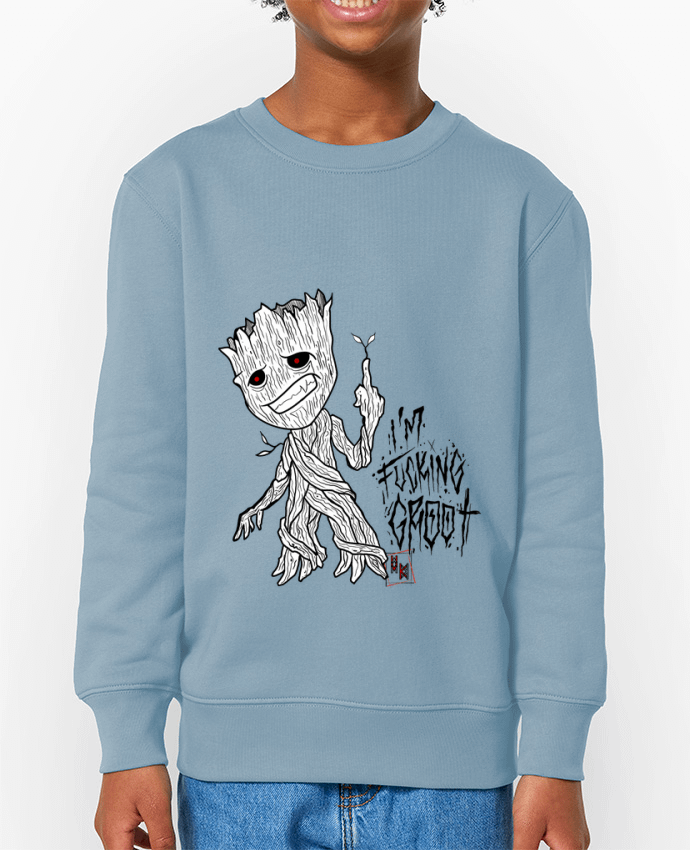 Sweat-shirt enfant Fucking groot Par  Viko Tattoo