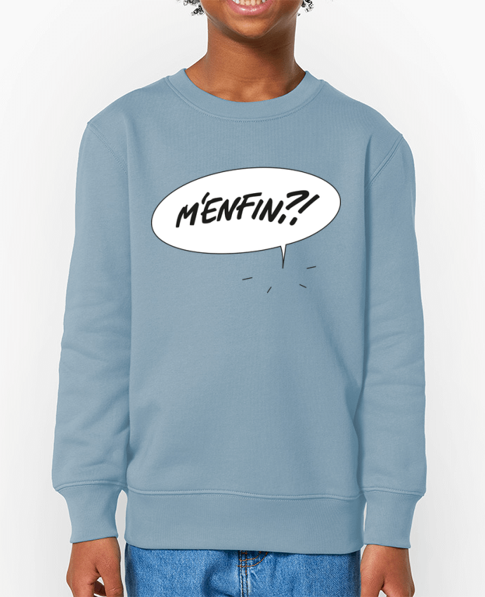 Sweat-shirt enfant M'enfin?! Par  Rickydule