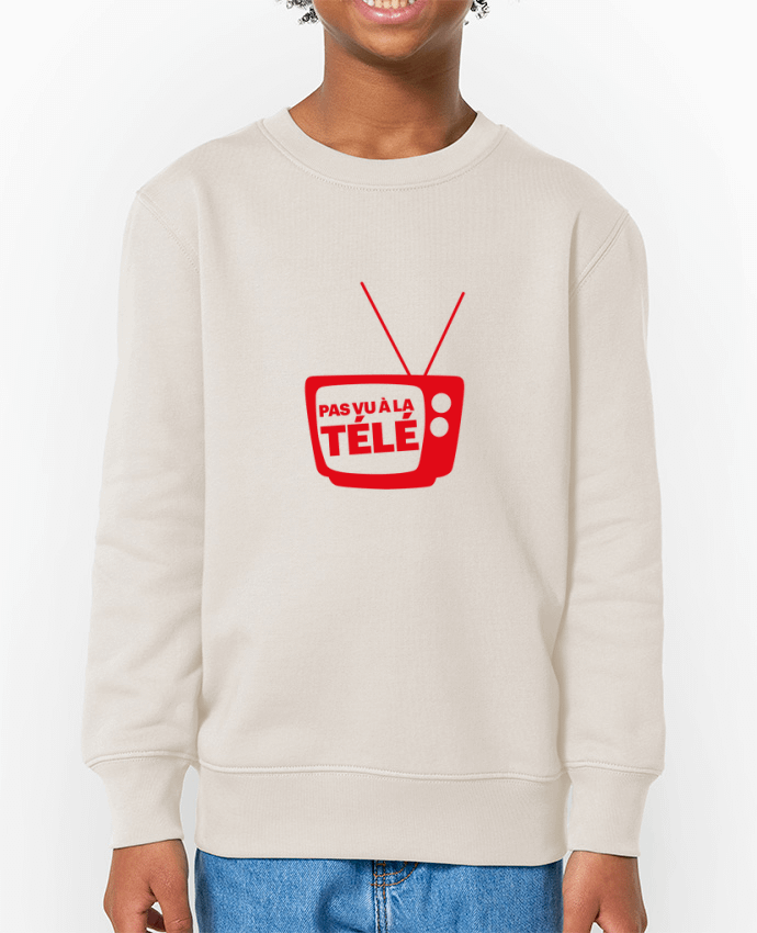 Sweat-shirt enfant Pas vu à la télé Par  Rickydule