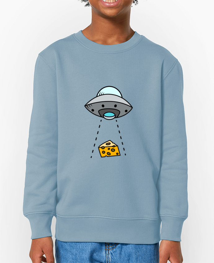 Sweat-shirt enfant Extraterrestre Enlèvement Fromage Par  NicolasLebrun