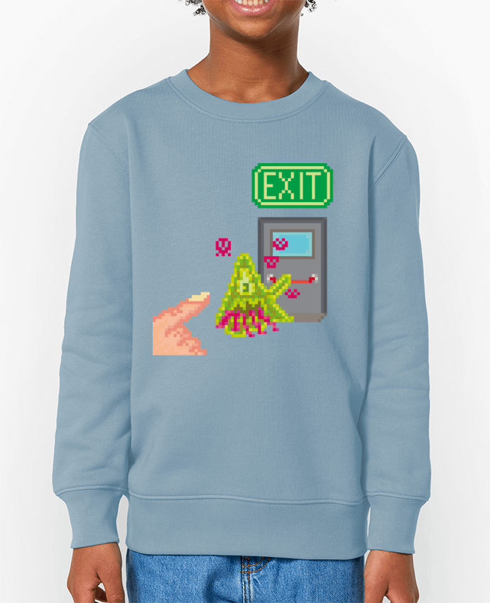 Sweat-shirt enfant TOXICITY OUTSIDE Par  Santiaguen