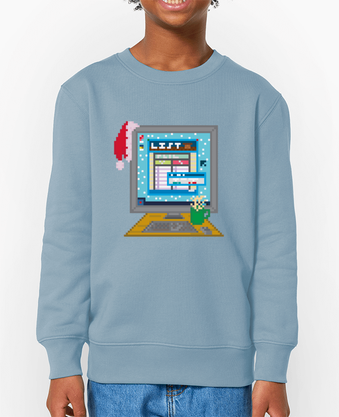 Sweat-shirt enfant THE LIST Par  Santiaguen
