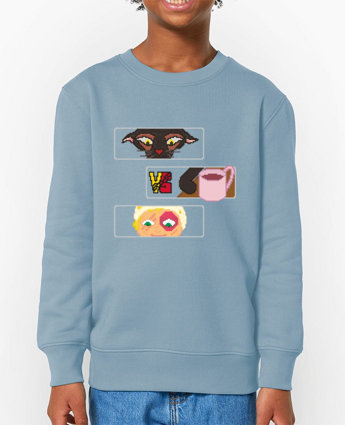 Sweat-shirt enfant THE CURIOSITY Par  Santiaguen