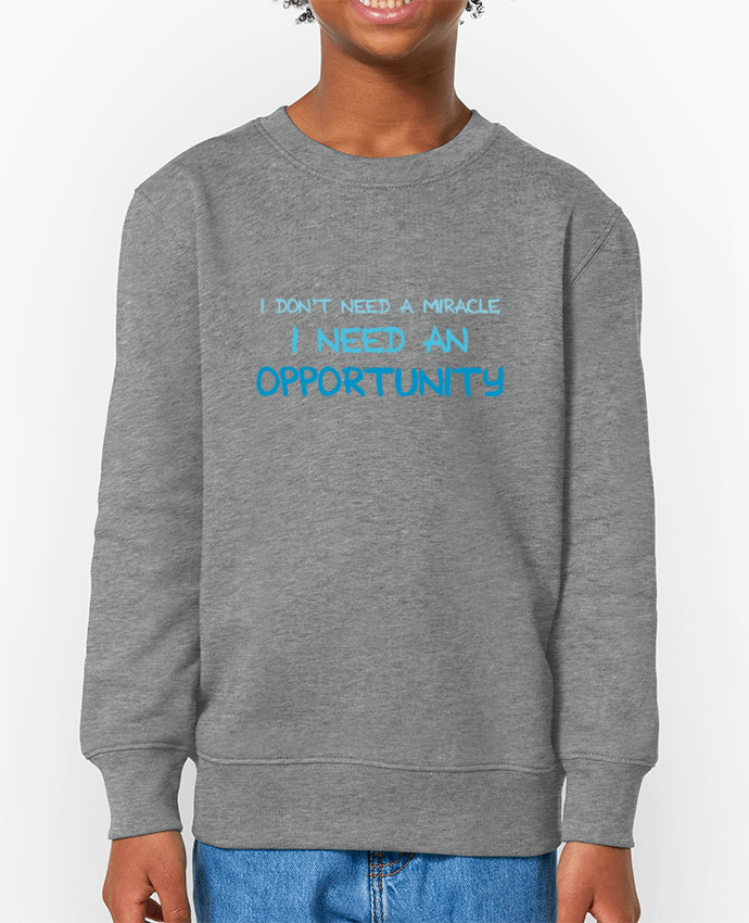 Sweat-shirt enfant MOTTO Par  Santiaguen