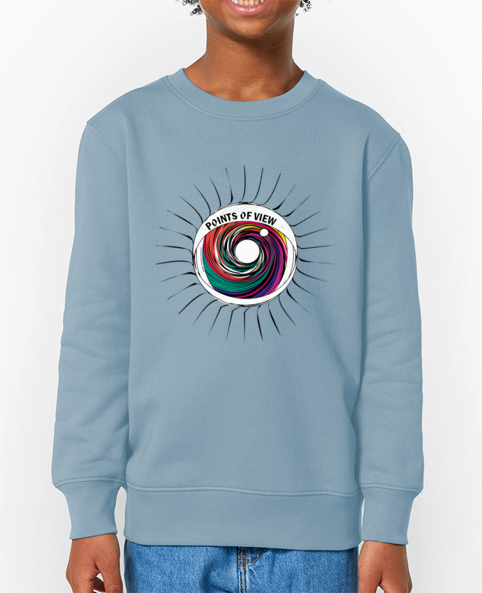 Sweat-shirt enfant POINTS OF VIEW Par  Santiaguen