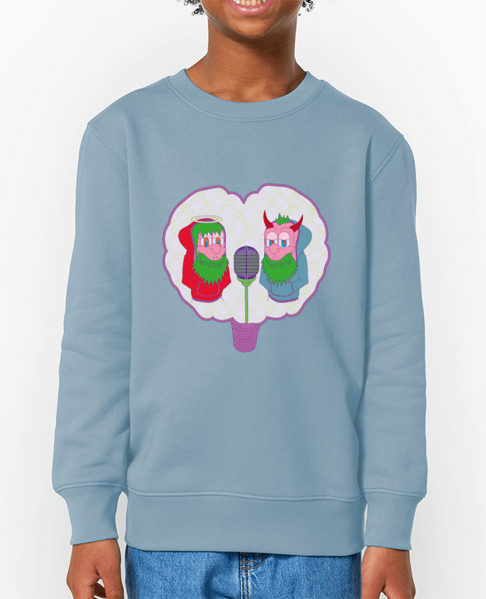 Sweat-shirt enfant BATTLE Par  Santiaguen