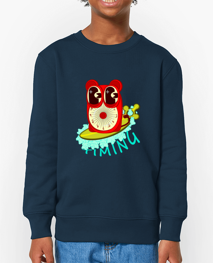 Sweat-shirt enfant TIMING Par  Santiaguen