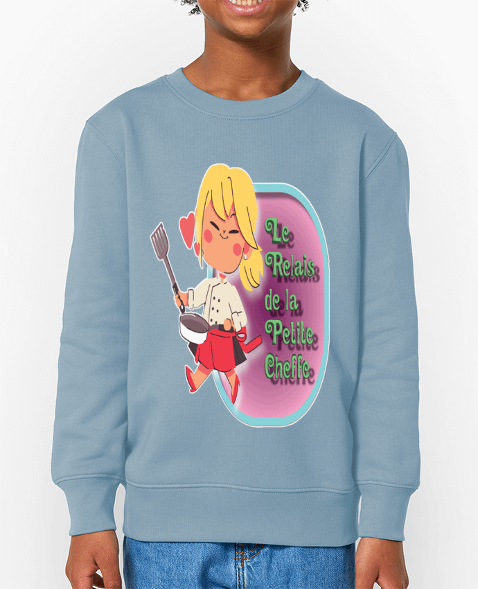 Sweat-shirt enfant Cut Frenchy Cook Par  Graphy-Tales