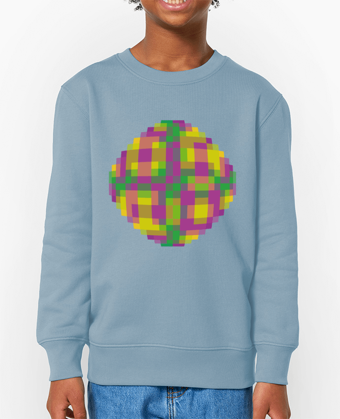 Sweat-shirt enfant PIXEL Par  Santiaguen