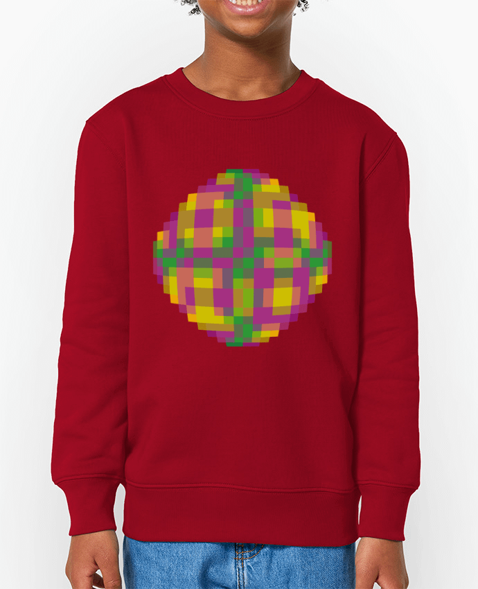 Sweat-shirt enfant PIXEL Par  Santiaguen