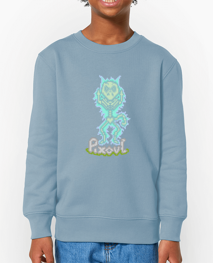 Sweat-shirt enfant PIXOUL Par  Santiaguen