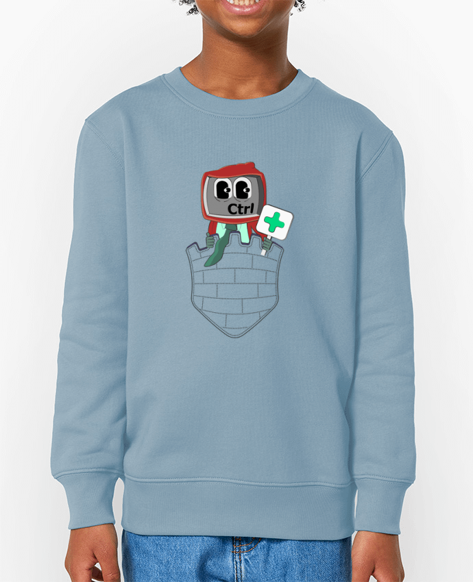 Sweat-shirt enfant YOU HAVE CONTROL Par  Santiaguen