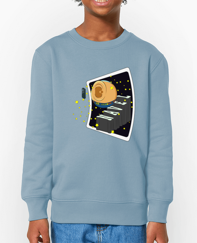 Sweat-shirt enfant SELFIE NAVEL Par  Santiaguen