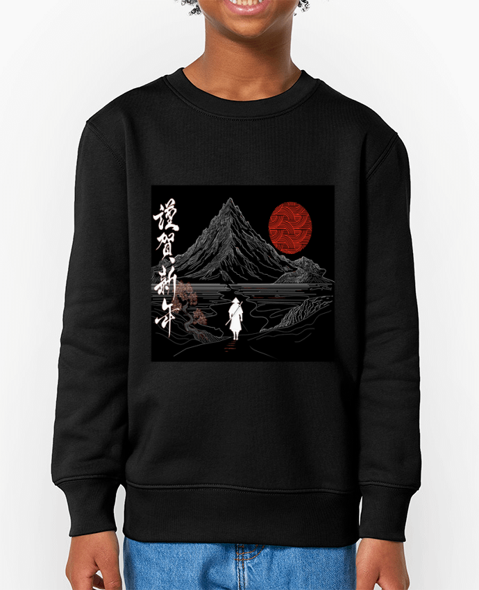 Sweat-shirt enfant Paysage japonais, Chemin de la sérénité, ????, bonne année T-Shirt Par  Bobraïs