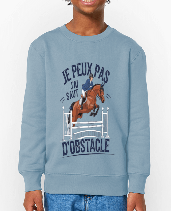 Sweat-shirt enfant je peux pas j'ai saut d'obstacle Par  bwilfy