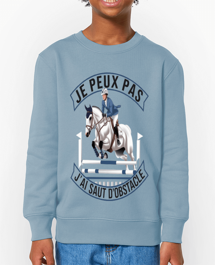 Sweat-shirt enfant je peux pas j'ai saut d'obstacle Par  bwilfy