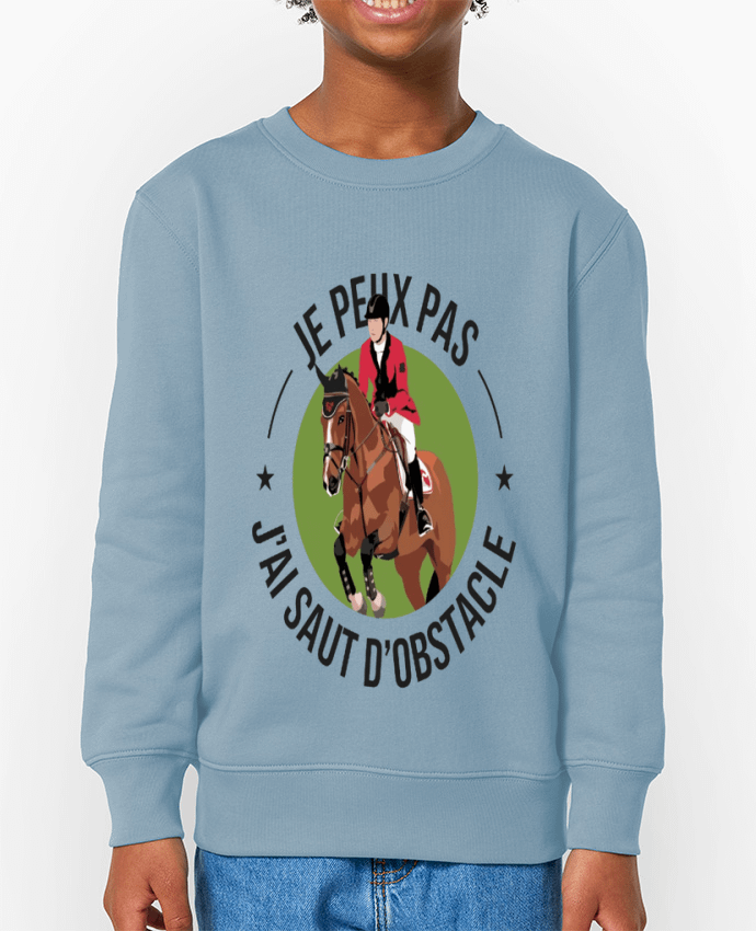 Sweat-shirt enfant je peux pas j'ai saut d'obstacle Par  bwilfy