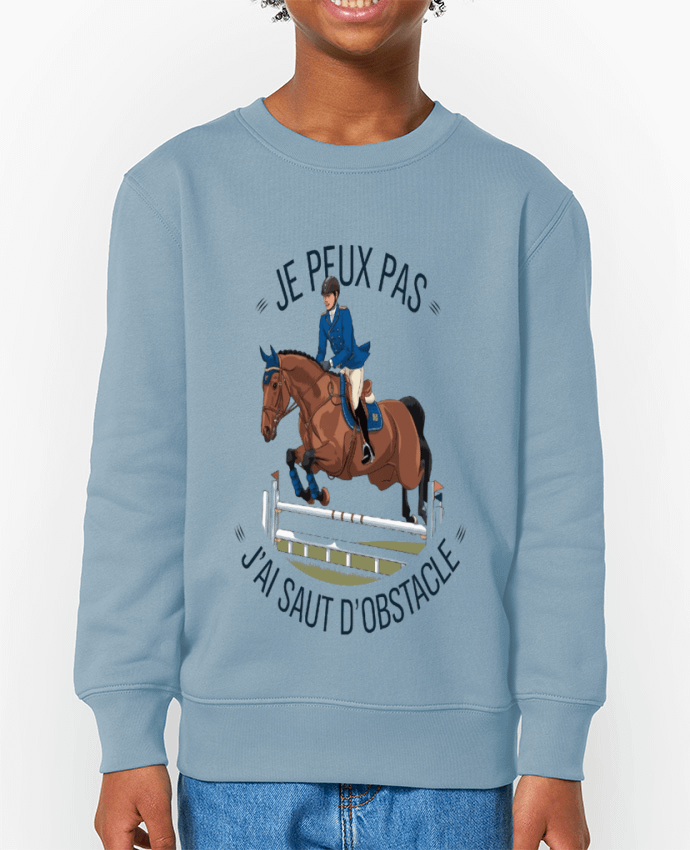 Sweat-shirt enfant je peux pas j'ai saut d'obstacle Par  bwilfy
