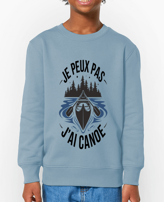 Sweat-shirt enfant je peux pas j'ai canoe Par  bwilfy