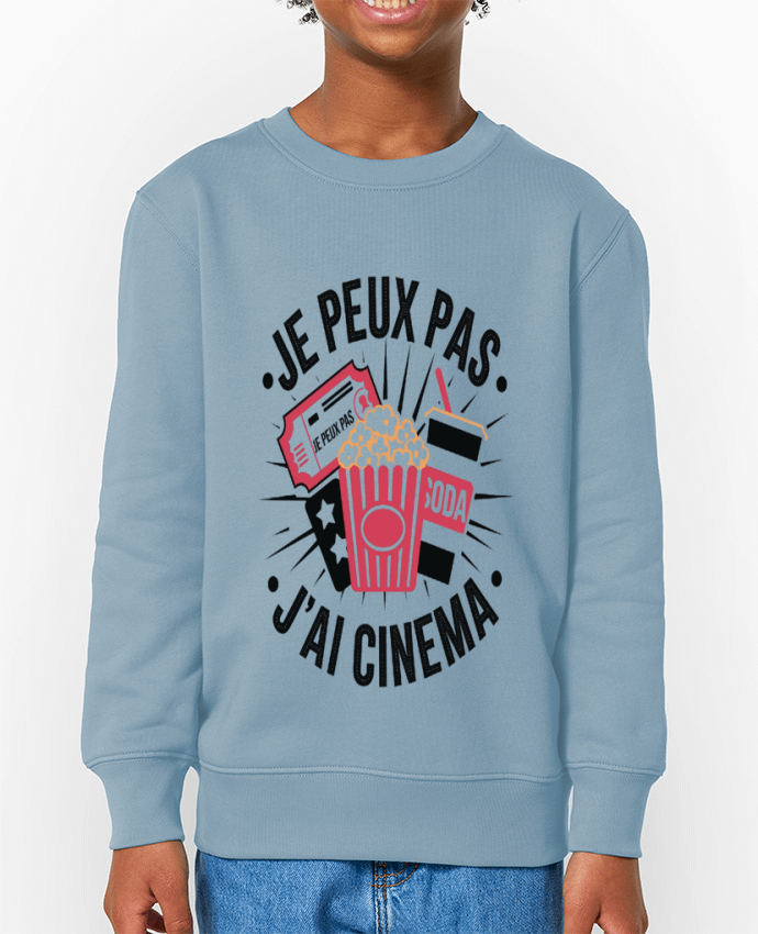Sweat-shirt enfant je peux pas j'ai cinema Par  bwilfy