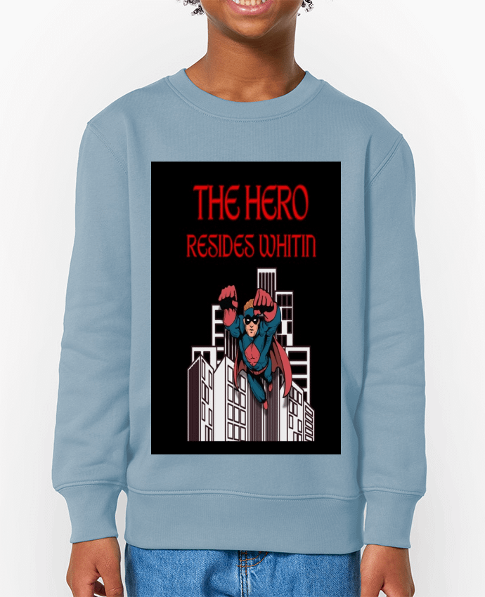 Sweat-shirt enfant El hèroe Par  cazadoras