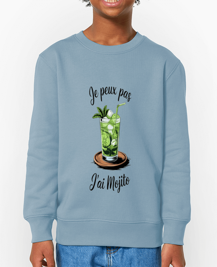 Sweat-shirt enfant je peux pas j'ai mojito Par  bwilfy