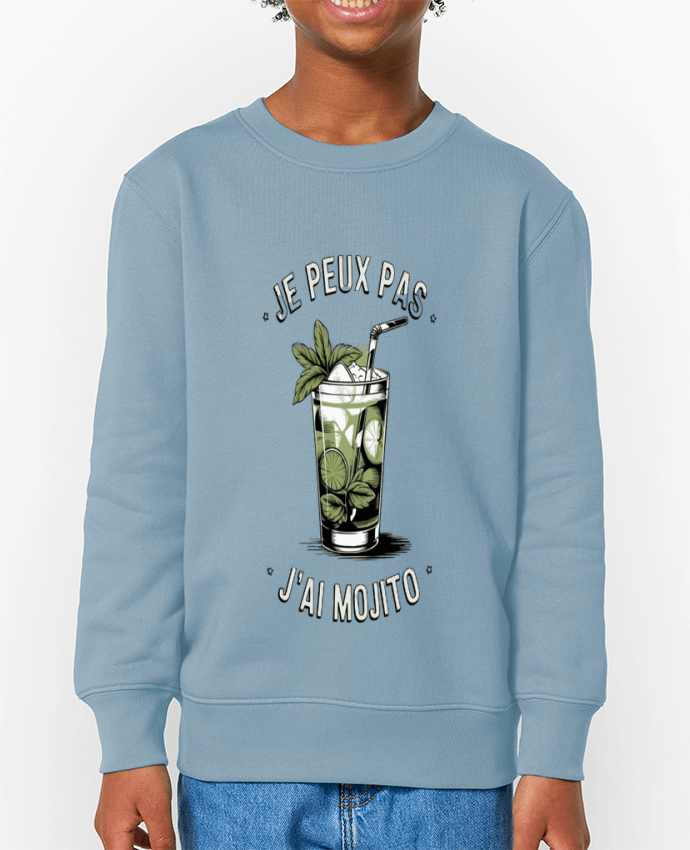 Sweat-shirt enfant je peux pas j'ai mojito Par  bwilfy