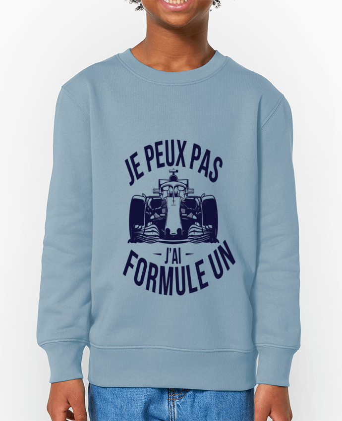 Sweat-shirt enfant je peux pas j'ai formule 1 Par  bwilfy