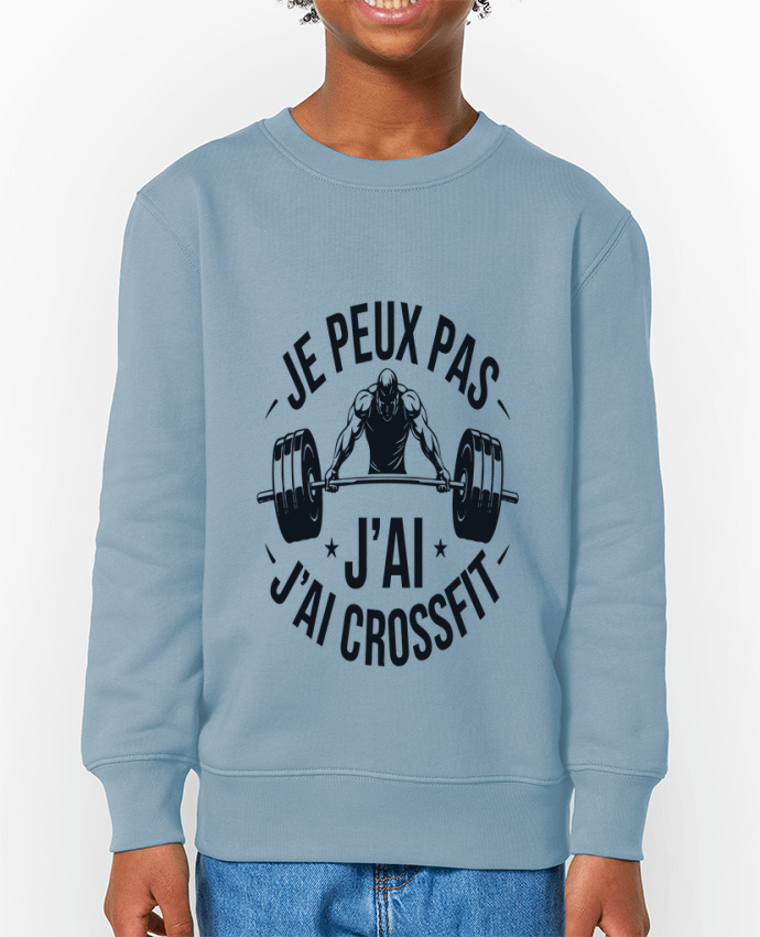 Sweat-shirt enfant je peux pas j'ai crossfit Par  bwilfy