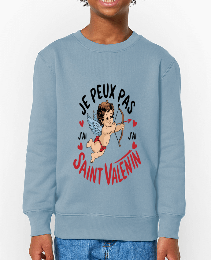 Sweat-shirt enfant je peux pas j'ai saint Valentin Par  bwilfy