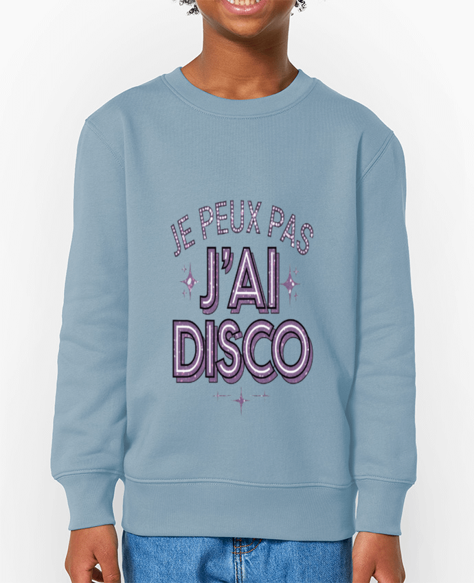 Sweat-shirt enfant je peux pas j'ai disco Par  bwilfy